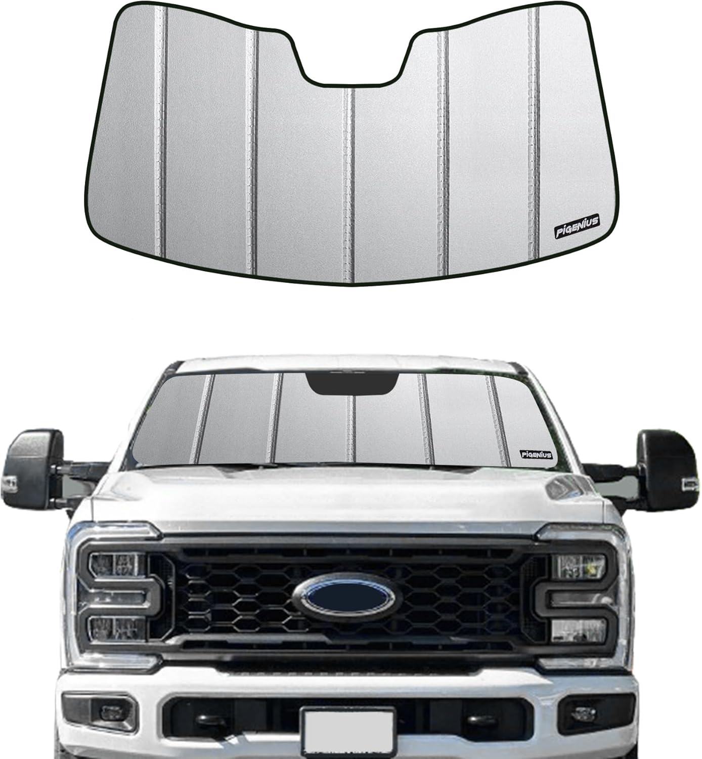 Windshield Sun Shade - Windshield Sunshade for Ford Super Duty