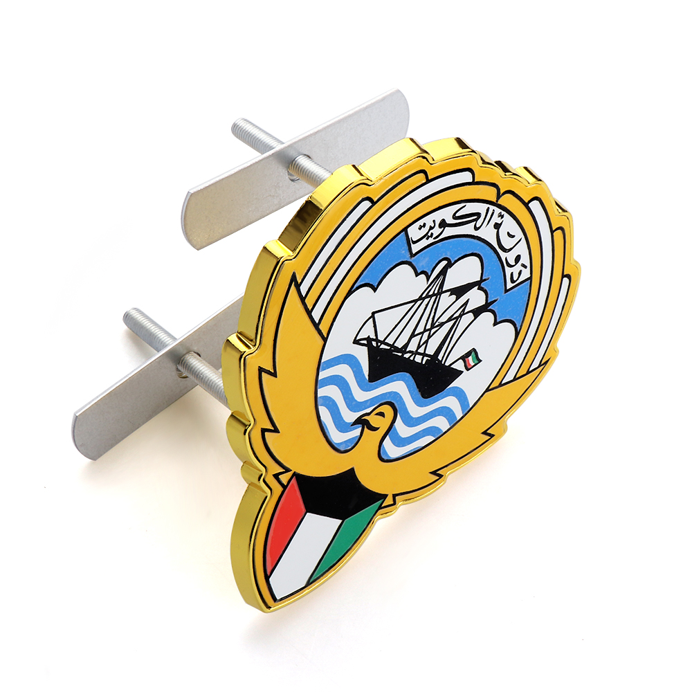 Car Accessories Kuwait - 3D Metal Car Front Grille Badge