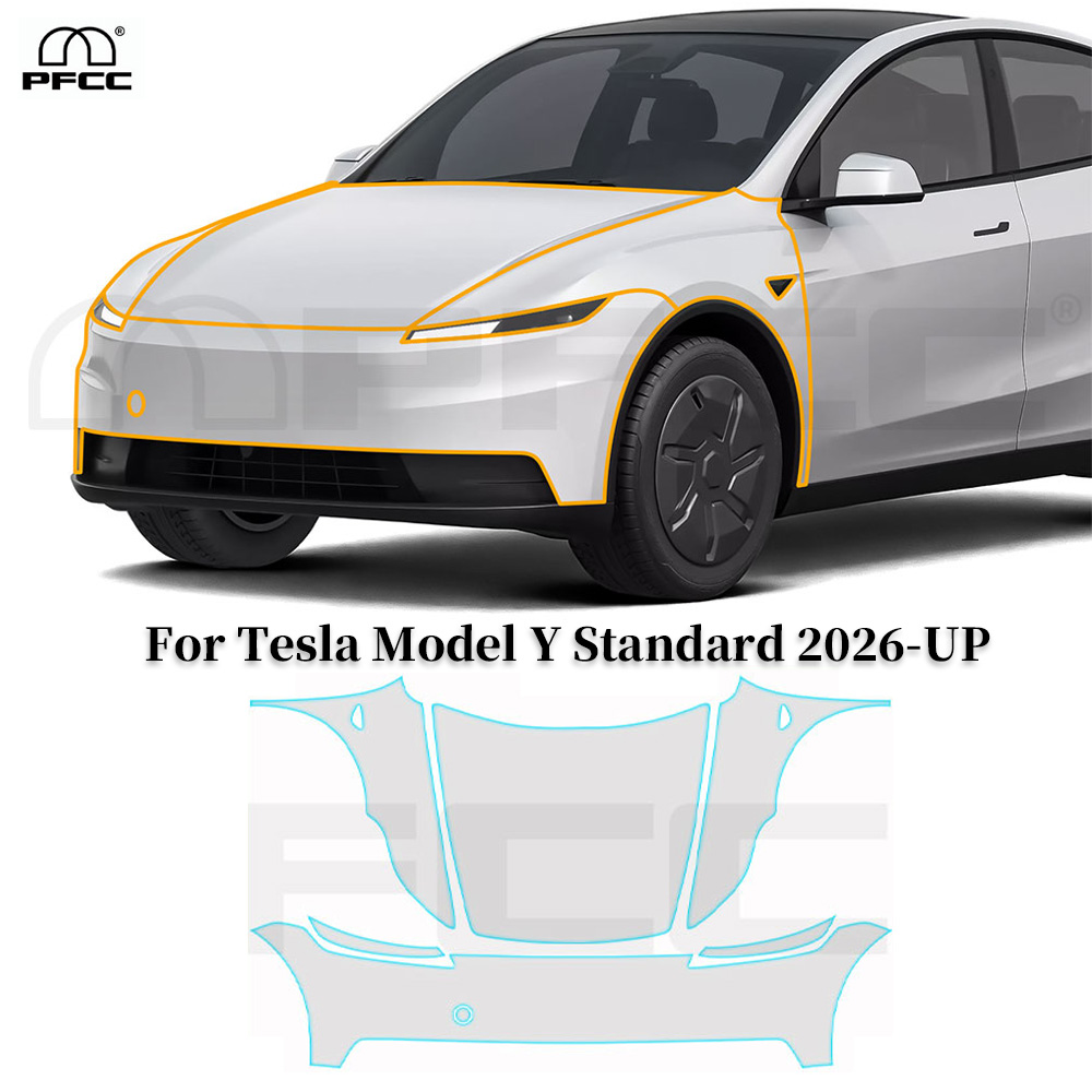 Car Accessories You Need - 9Mil TPU Pre-cut Clear PPF For