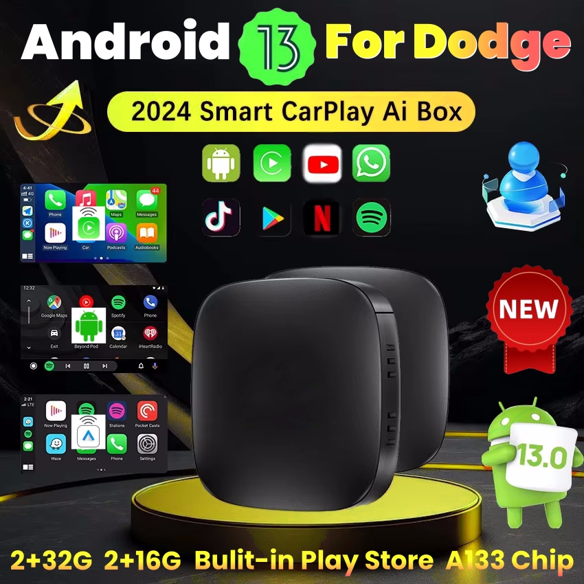 Wireless Car Charger - Android 13 Car AI Box Wireless