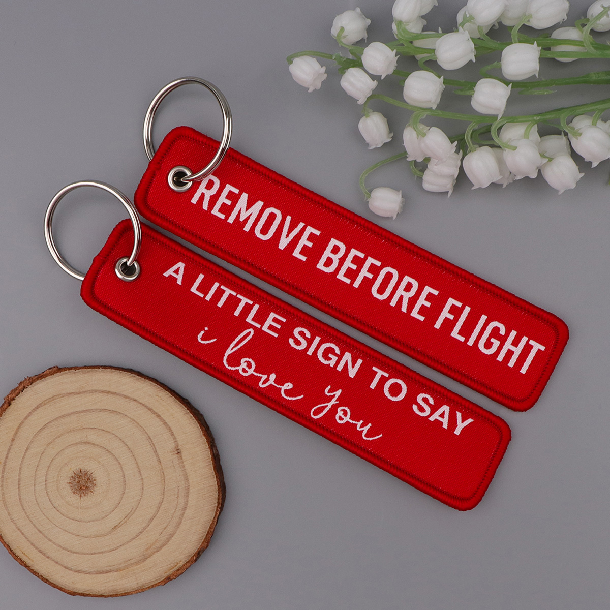 1pcs Quotation Embroidered Key - Car Accessories Quotation avis et prix