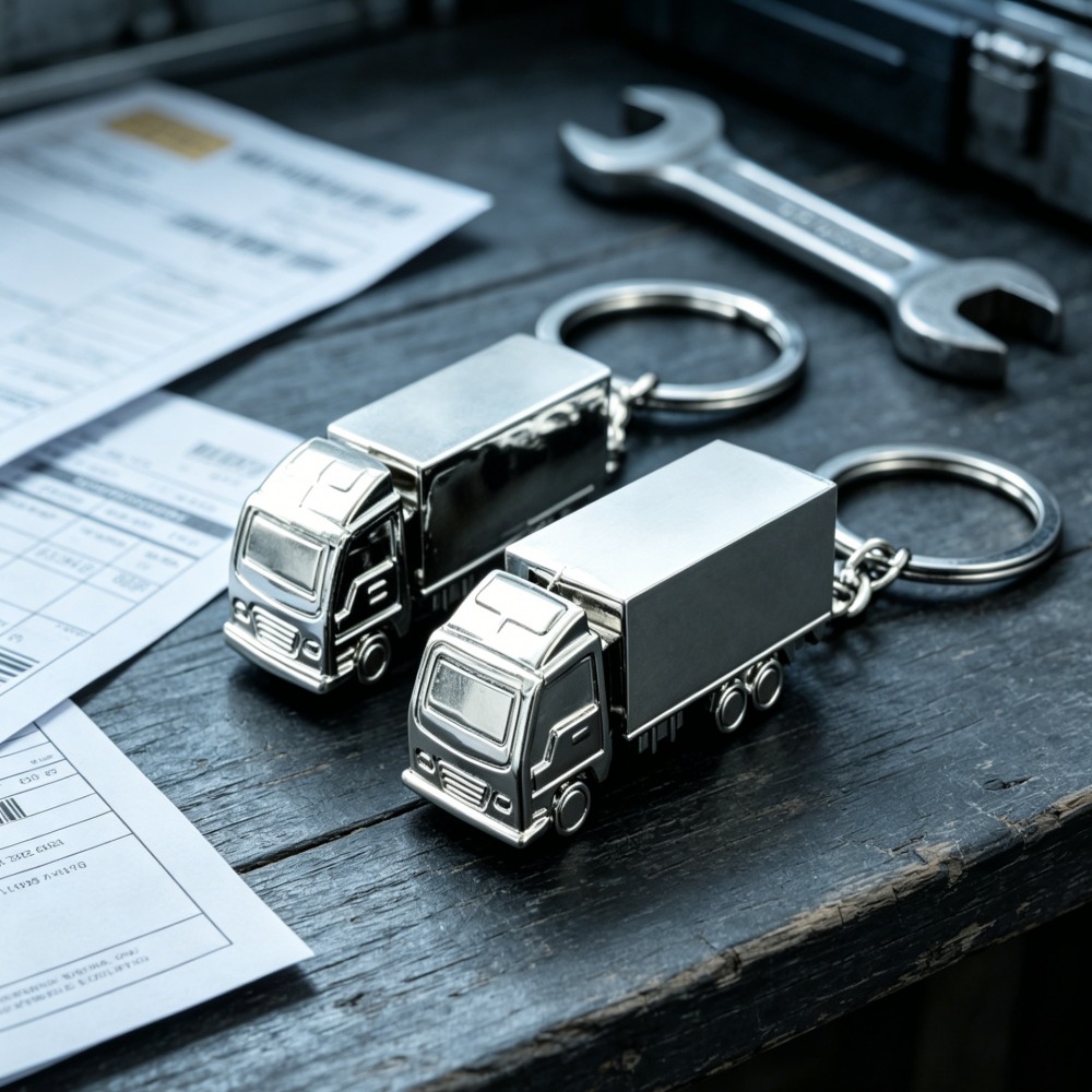 Creative Metal Truck Lorry Key - Car Accessories For Boys avis et prix