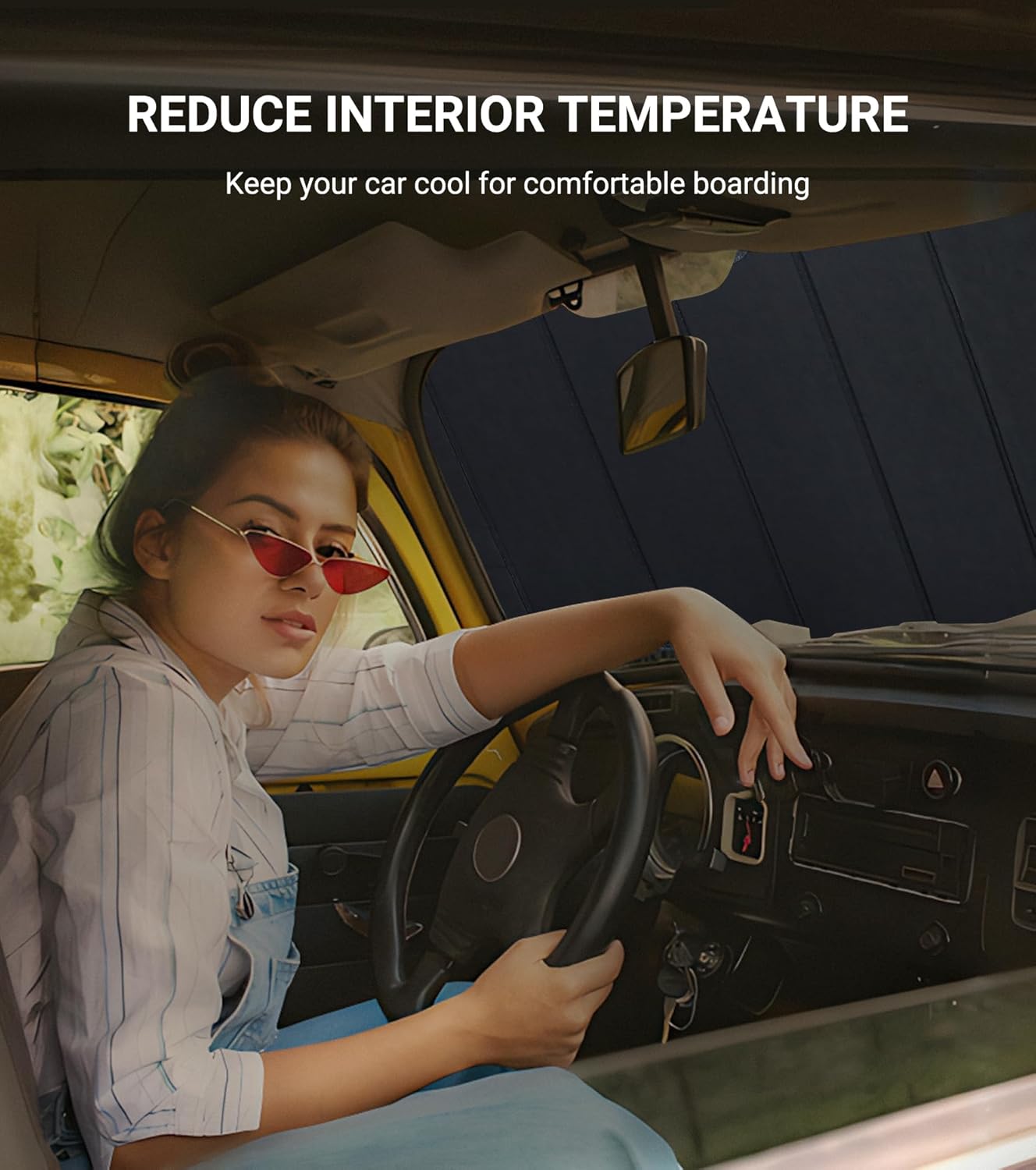 Windshield Sunshade for Ford S - Windshield Sun Shade avis et prix