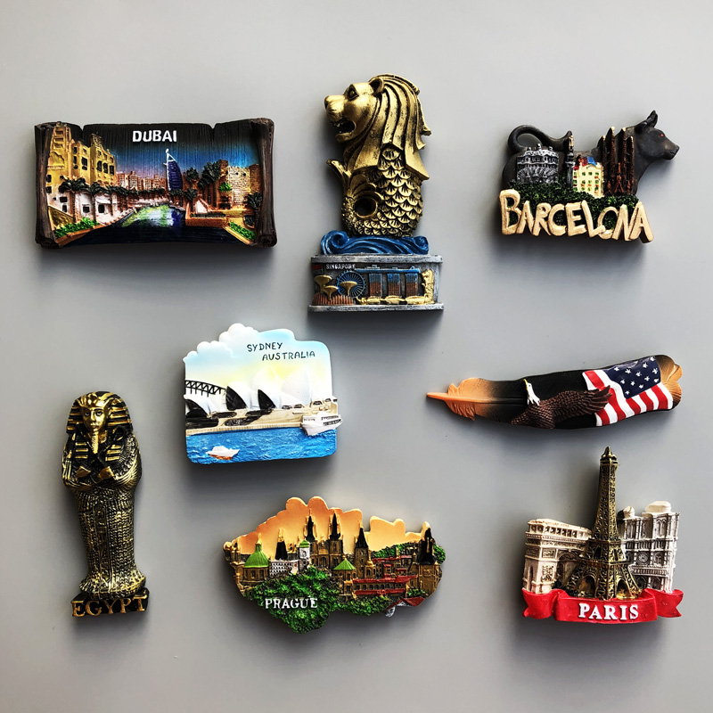 Souvenir Country Fridge Magnet - Car Accessories Dubai avis et prix