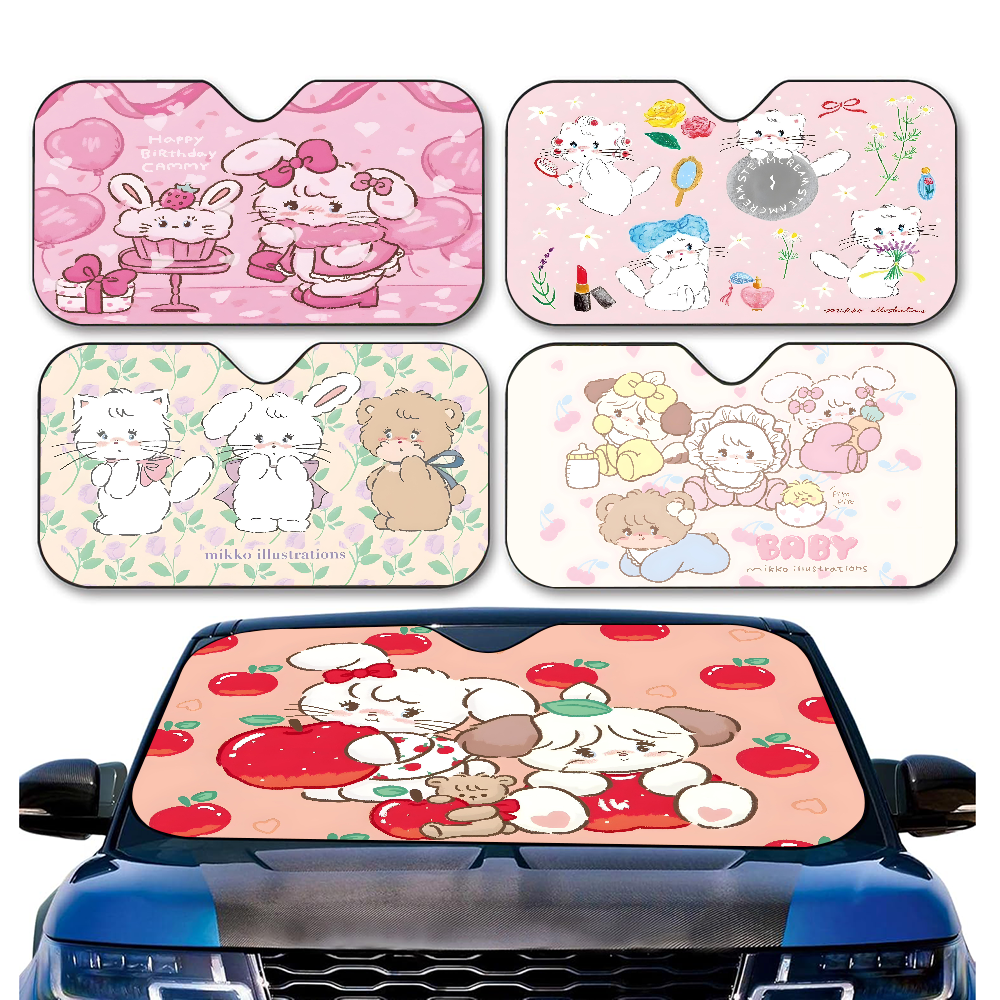 Mikko Anime Cartoon Car Sunsha - Windshield Sun Shade avis et prix