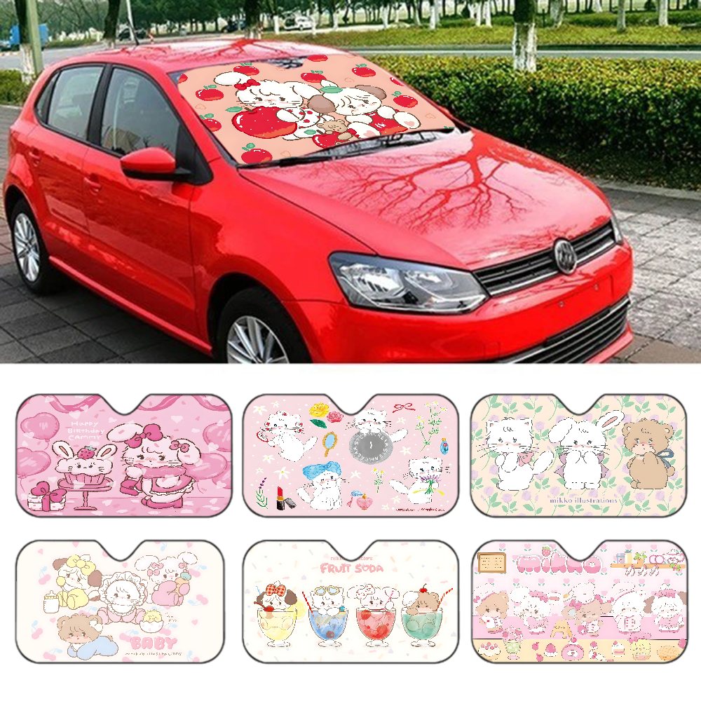 Mikko Anime Cartoon Car Sunsha - Windshield Sun Shade avis et prix