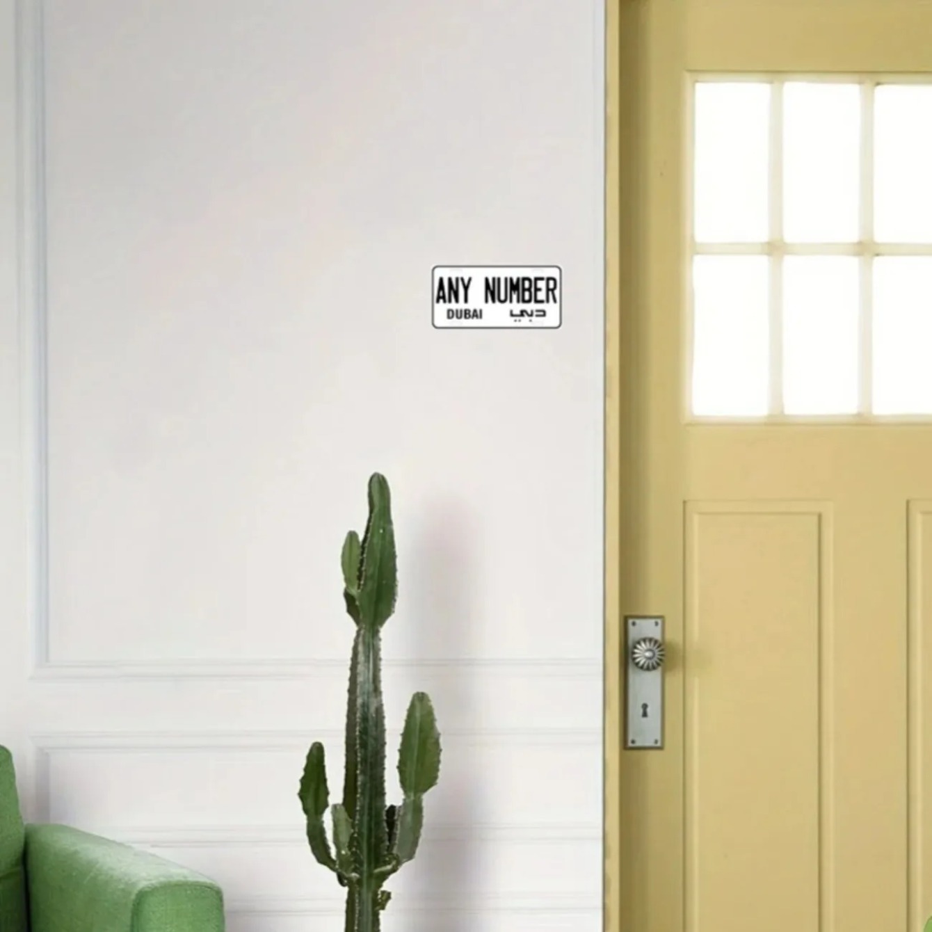 Customizable Number Dubai Lice - Car Accessories Dubai avis et prix