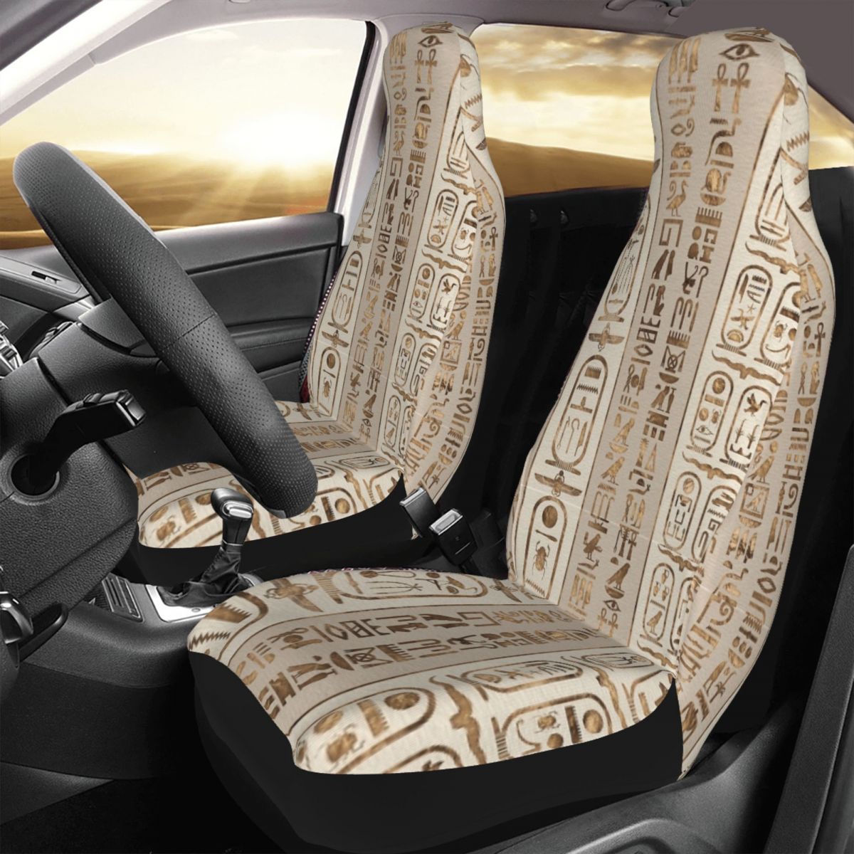 Hieroglyphs Ethnic Universal C - Car Accessories Egypt avis et prix
