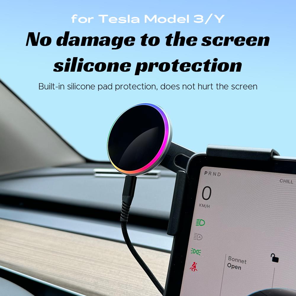 Car Phone Mount Holder 15W Com - Wireless Car Charger avis et prix