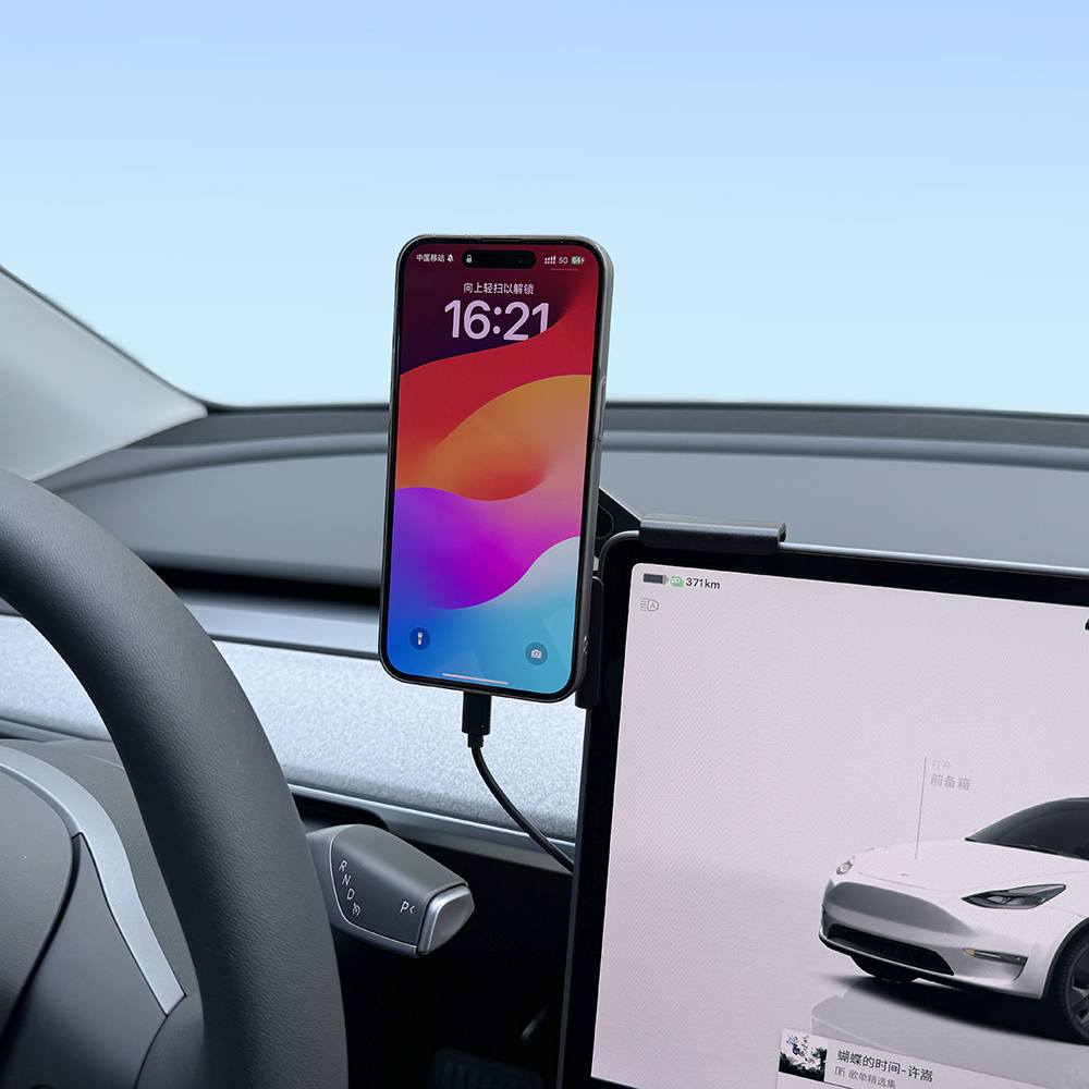 Car Phone Mount Holder 15W Com - Wireless Car Charger avis et prix