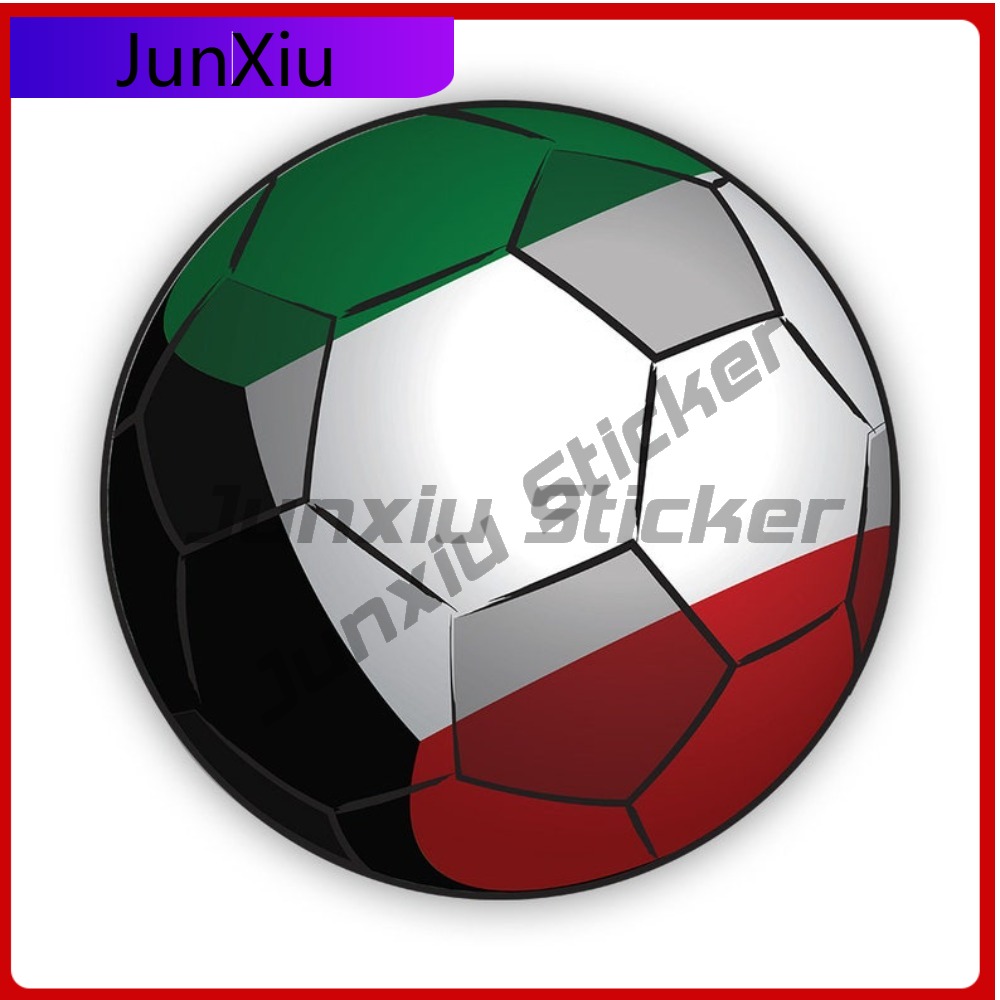 Kuwait Football Sticker Fade R - Car Accessories Kuwait avis et prix