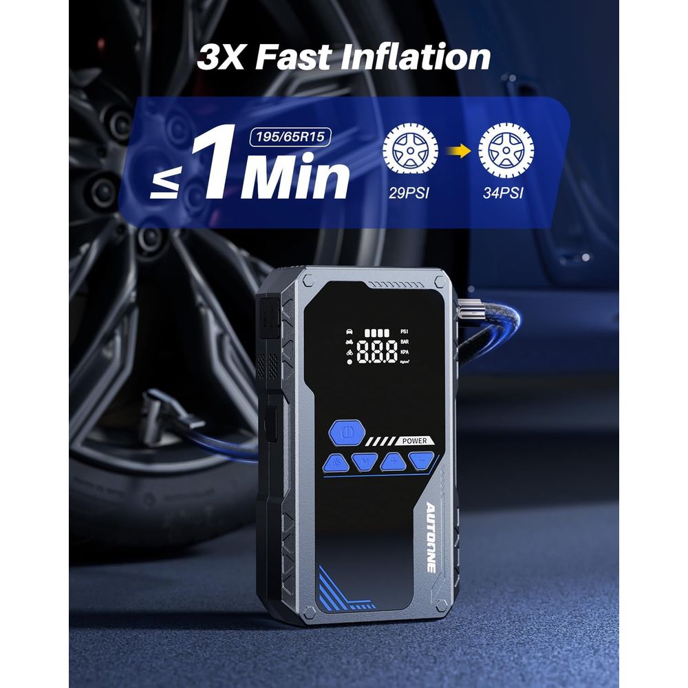 Portable 6000A Jump Starter wi - Portable Jump Starter avis et prix