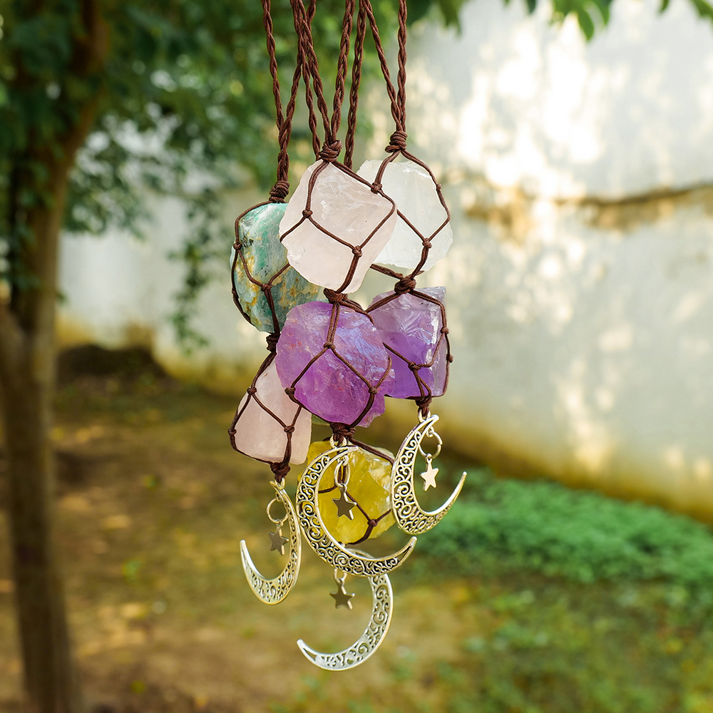 Charm Natural Gemstone Crystal - Car Accessories Bangi avis et prix