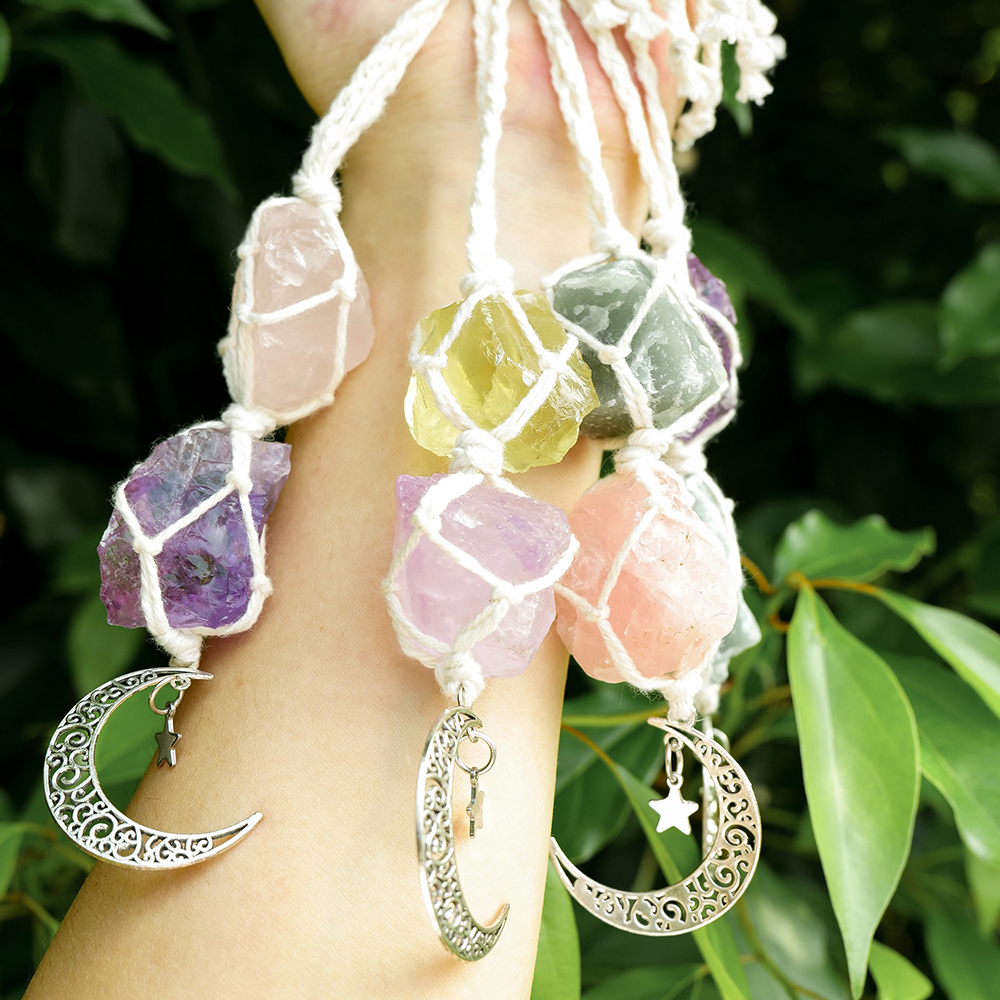 Charm Natural Gemstone Crystal - Car Accessories Bangi avis et prix