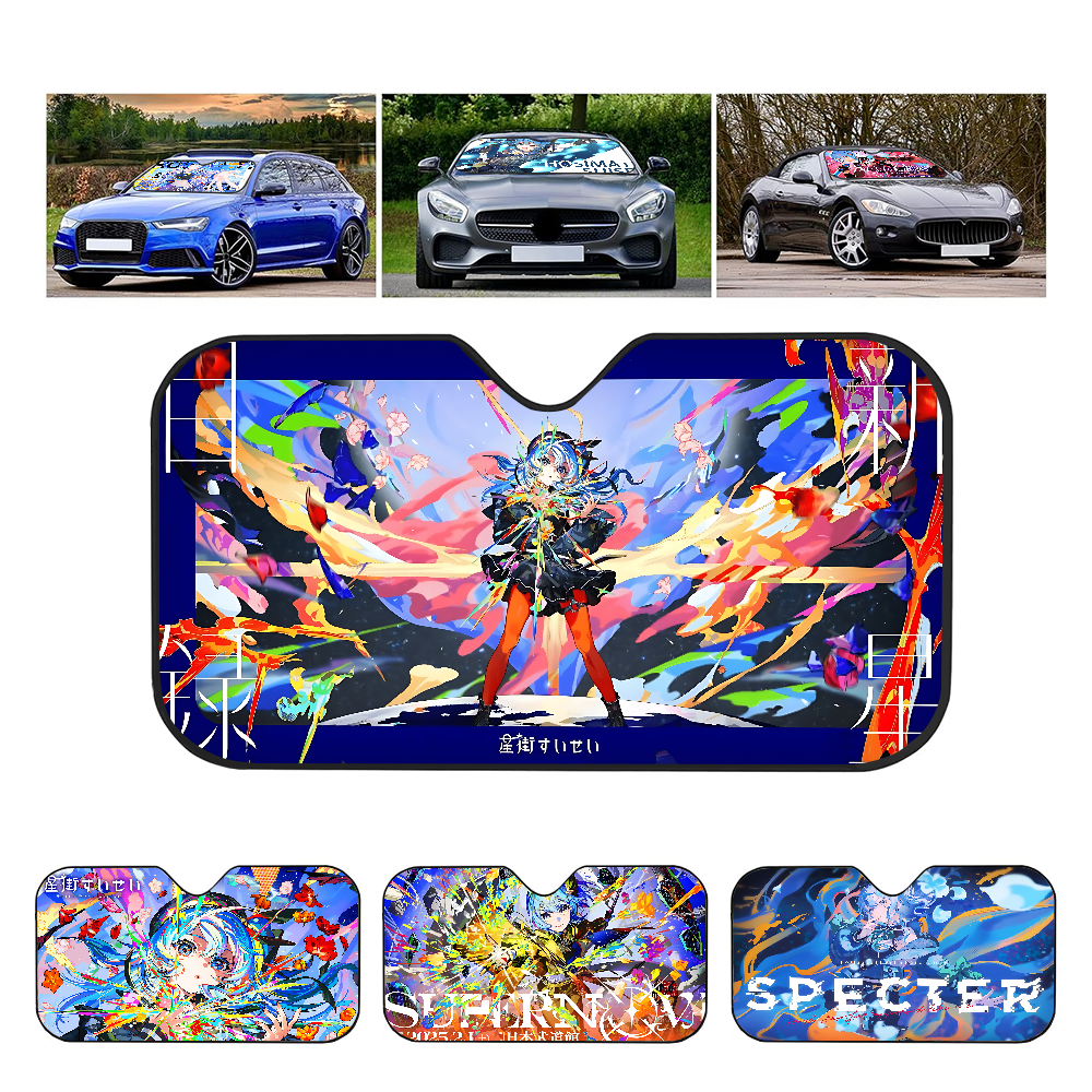 Hoshimachi Suise Anime Windshi - Windshield Sun Shade avis et prix