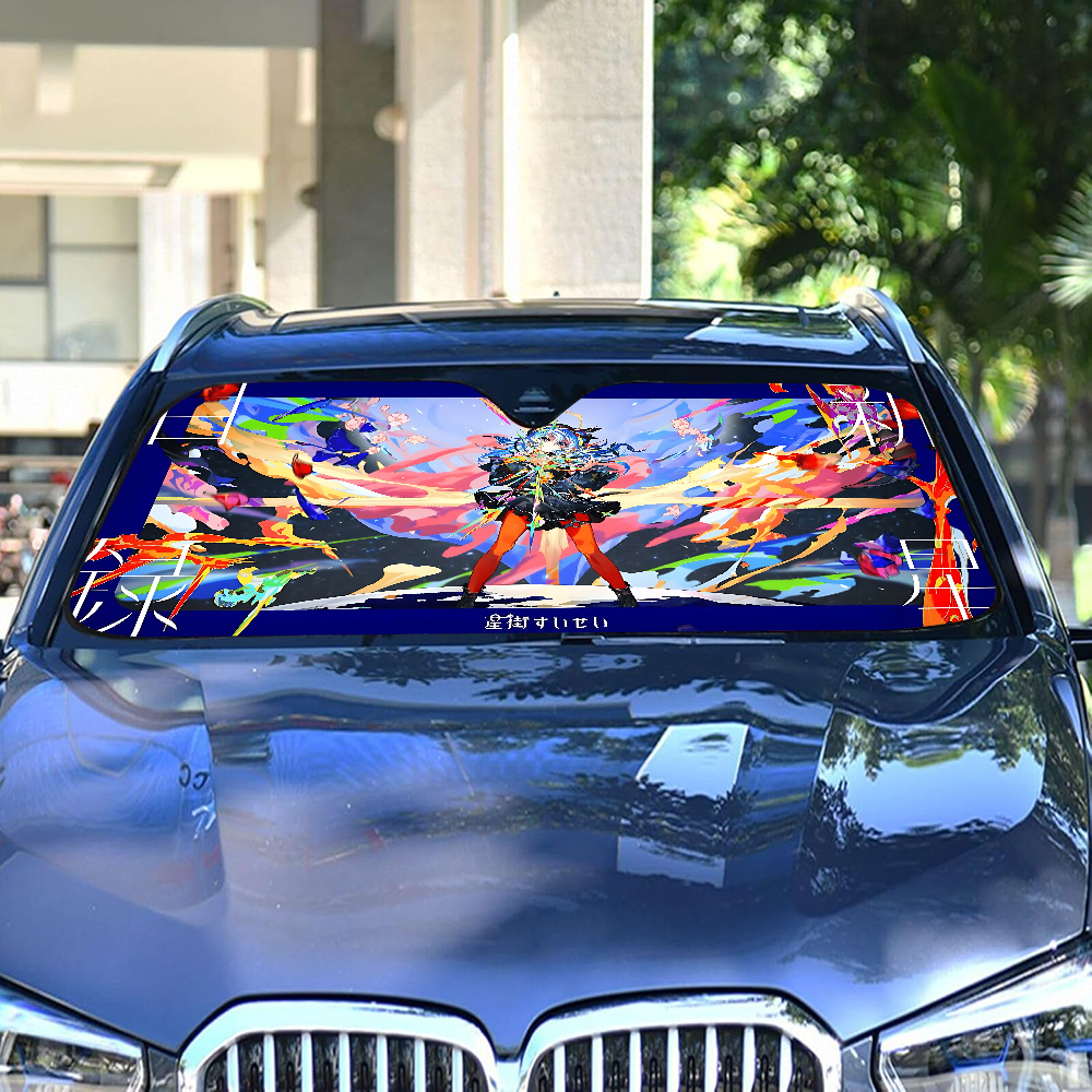 Hoshimachi Suise Anime Windshi - Windshield Sun Shade avis et prix