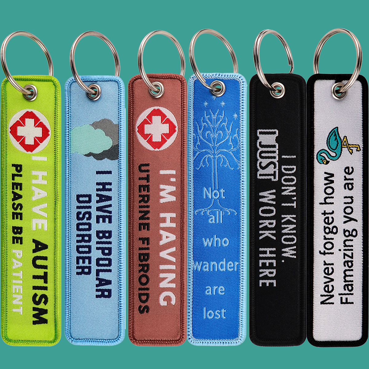 Autism Quotations Car Keychain - Car Accessories Quotation avis et prix