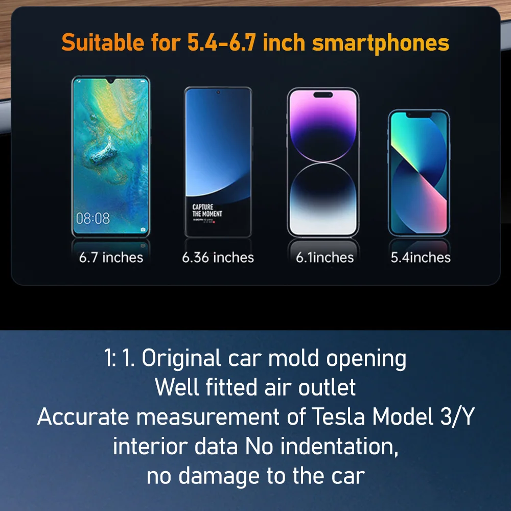 Magnetic Car Phone Holder For  - Wireless Car Charger avis et prix