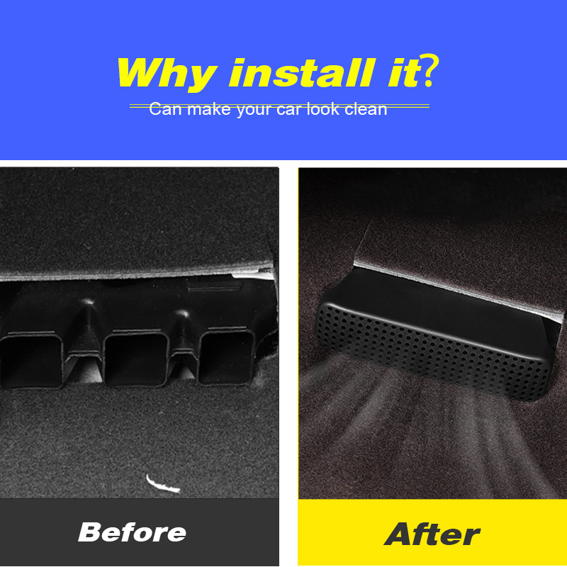 Car Rear Under Seat Air Condit - Car Accessories Under 500 avis et prix