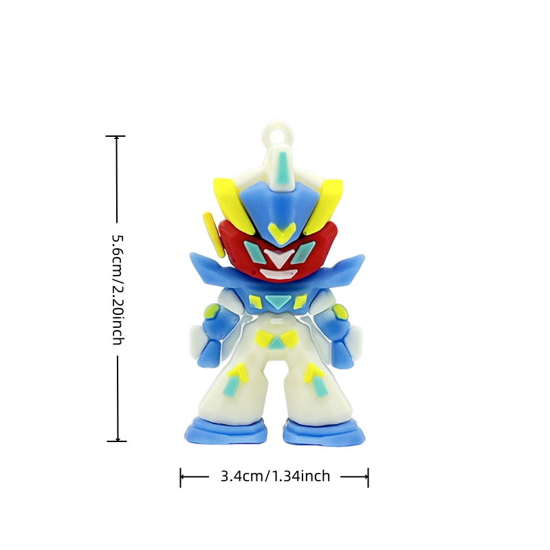 Gundam Silicone Keychain, Mini - Car Accessories For Boys avis et prix