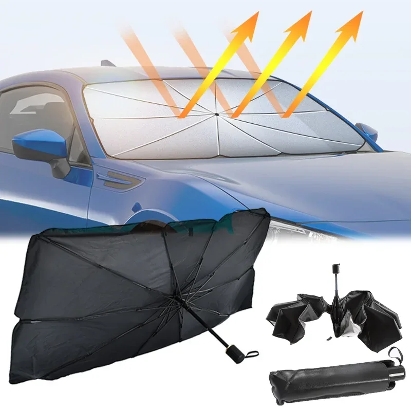 Car Windshield Sun Shade, Fold - Windshield Sun Shade avis et prix