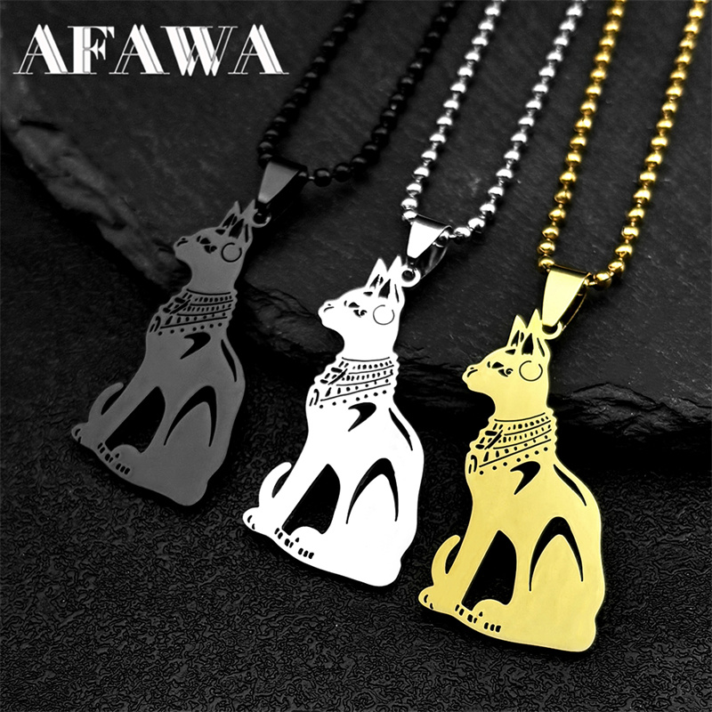 Stainless Steel Egypt Cat Bast - Car Accessories Egypt avis et prix
