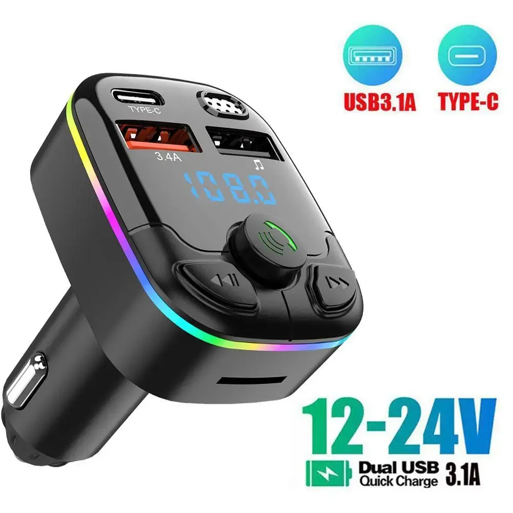 Car Wireless FM Transmitter Ad - Wireless Car Charger avis et prix