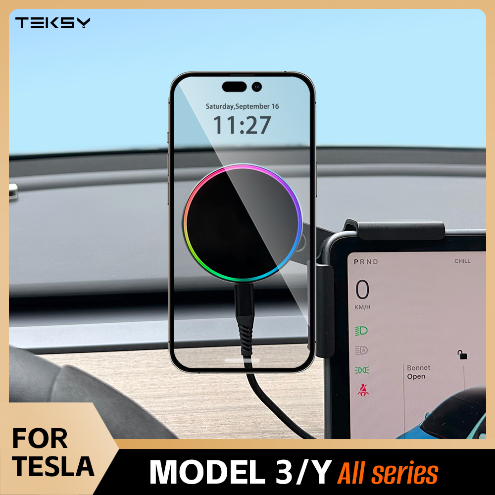 Car Phone Mount Holder 15W and - Wireless Car Charger avis et prix