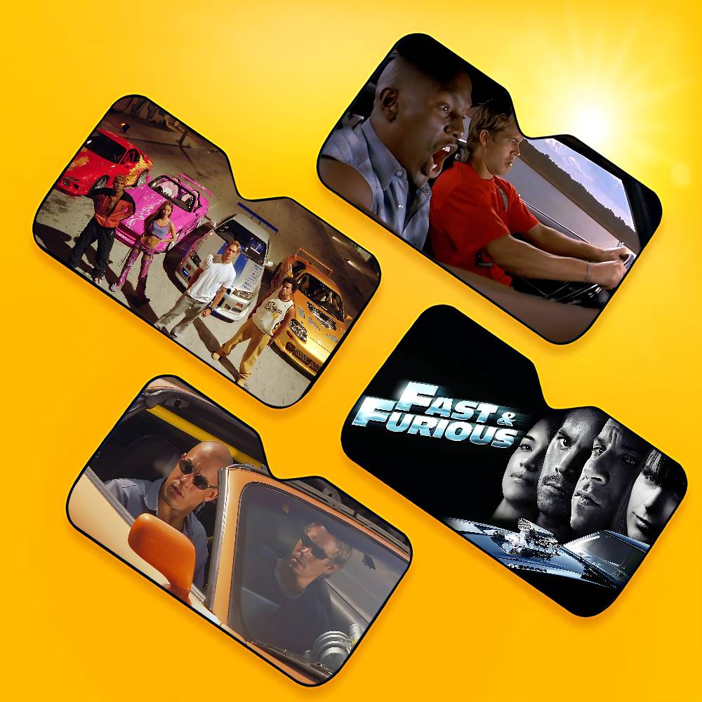 Movie F-Fast And F-Furious Car - Windshield Sun Shade avis et prix