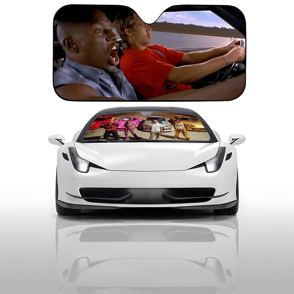 Movie F-Fast And F-Furious Car - Windshield Sun Shade avis et prix
