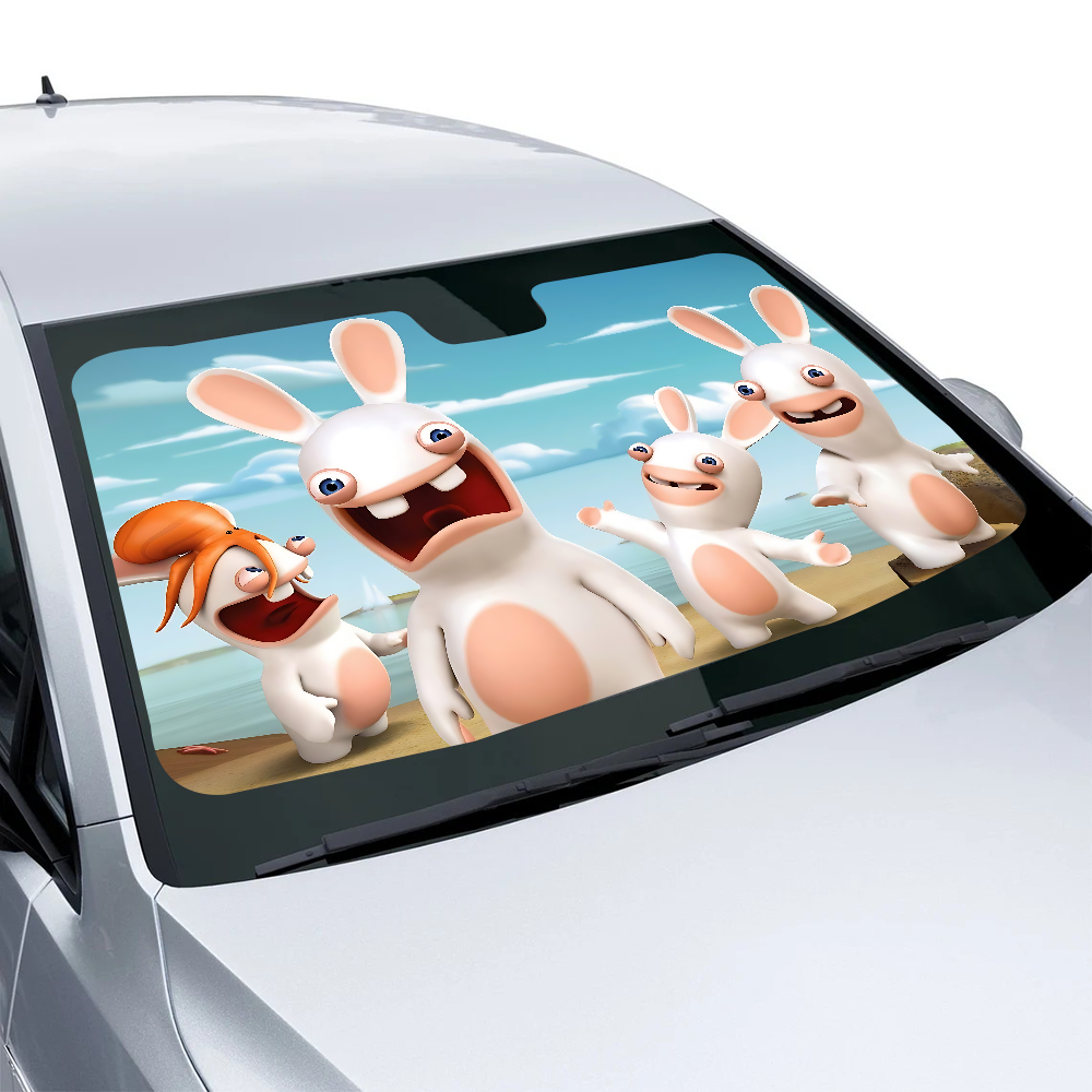 R-Rabbids I-InvasionS Car Wind - Windshield Sun Shade avis et prix