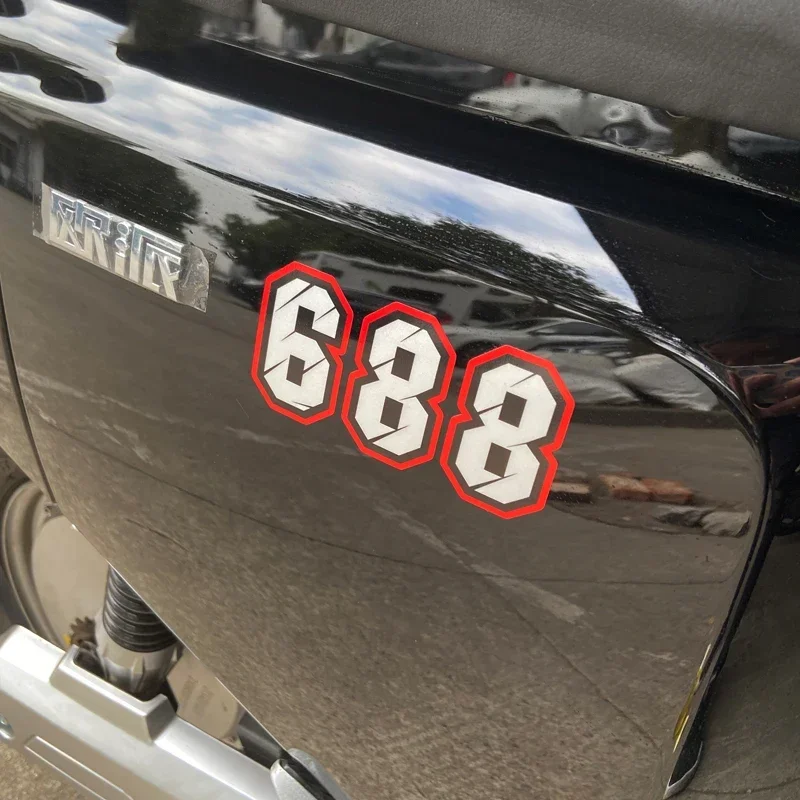 Car Sticker Racing Number 1 2  - Car Accessories You Need avis et prix