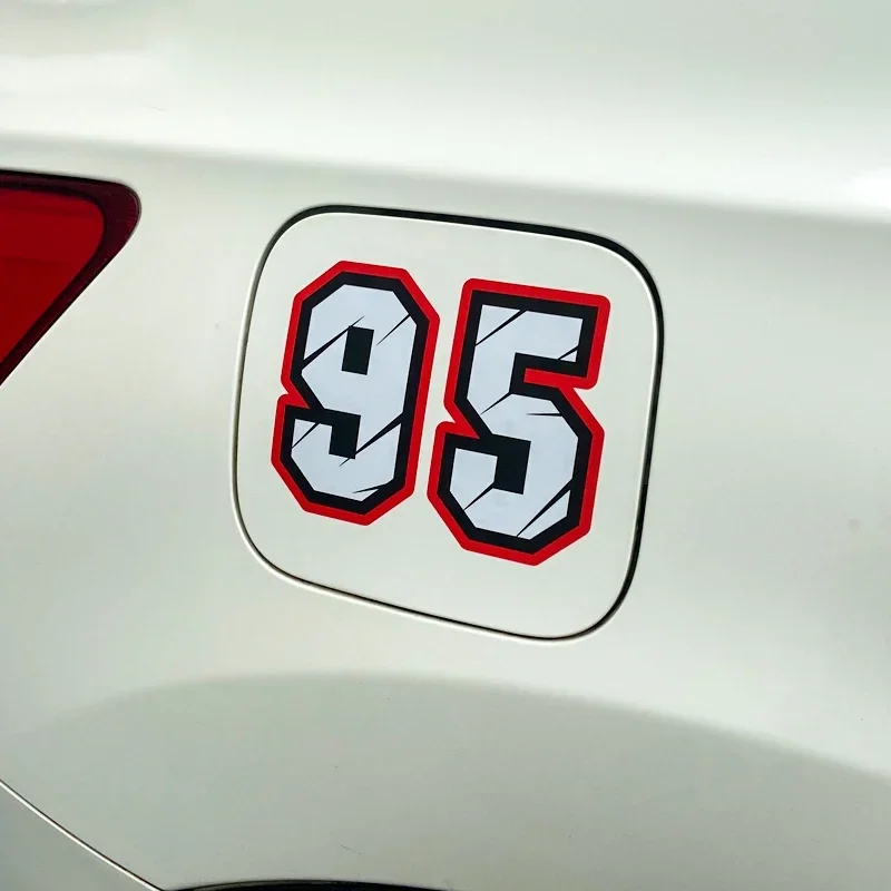 Car Sticker Racing Number 1 2  - Car Accessories You Need avis et prix