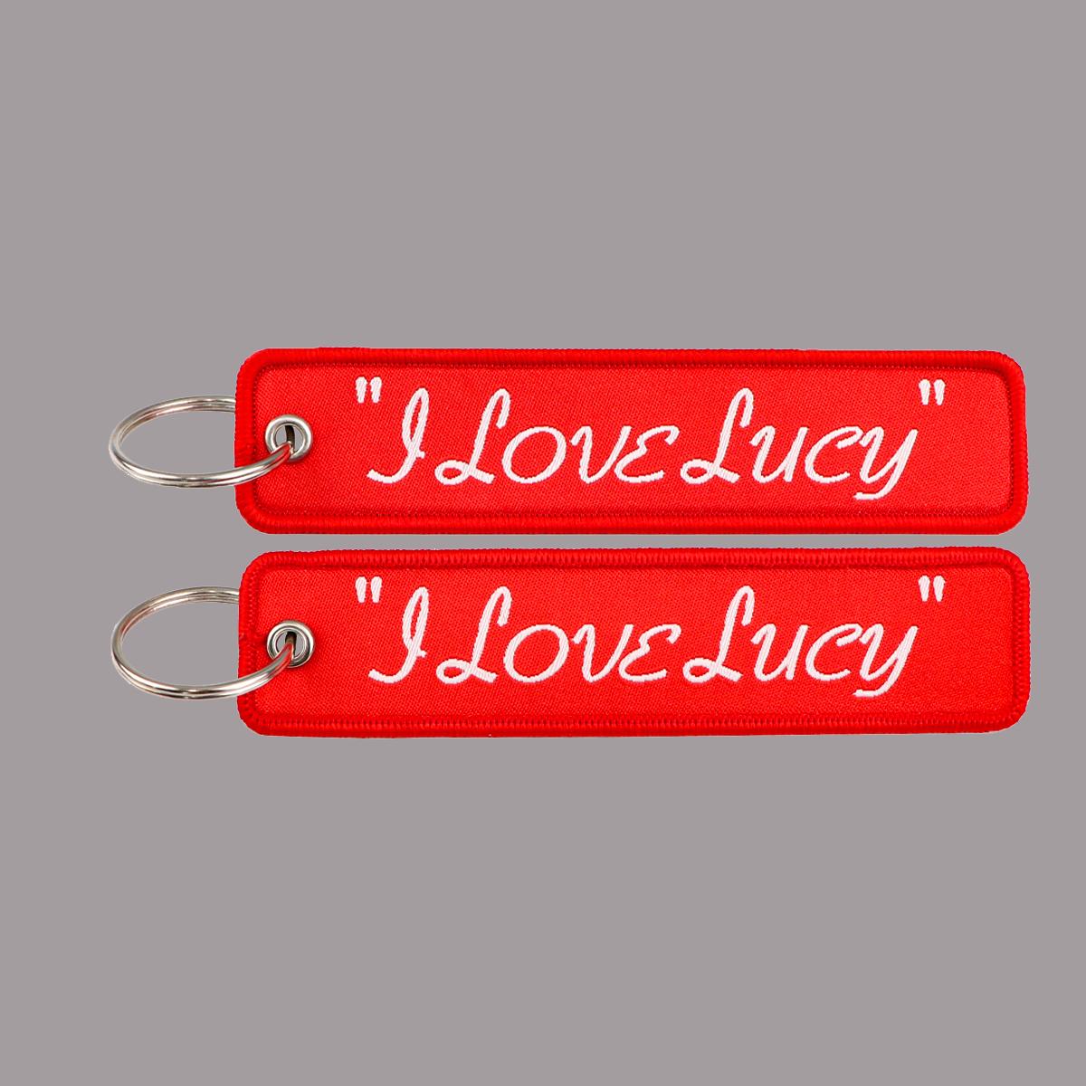 1PCS I Love Lucy Quotation Emb - Car Accessories Quotation avis et prix