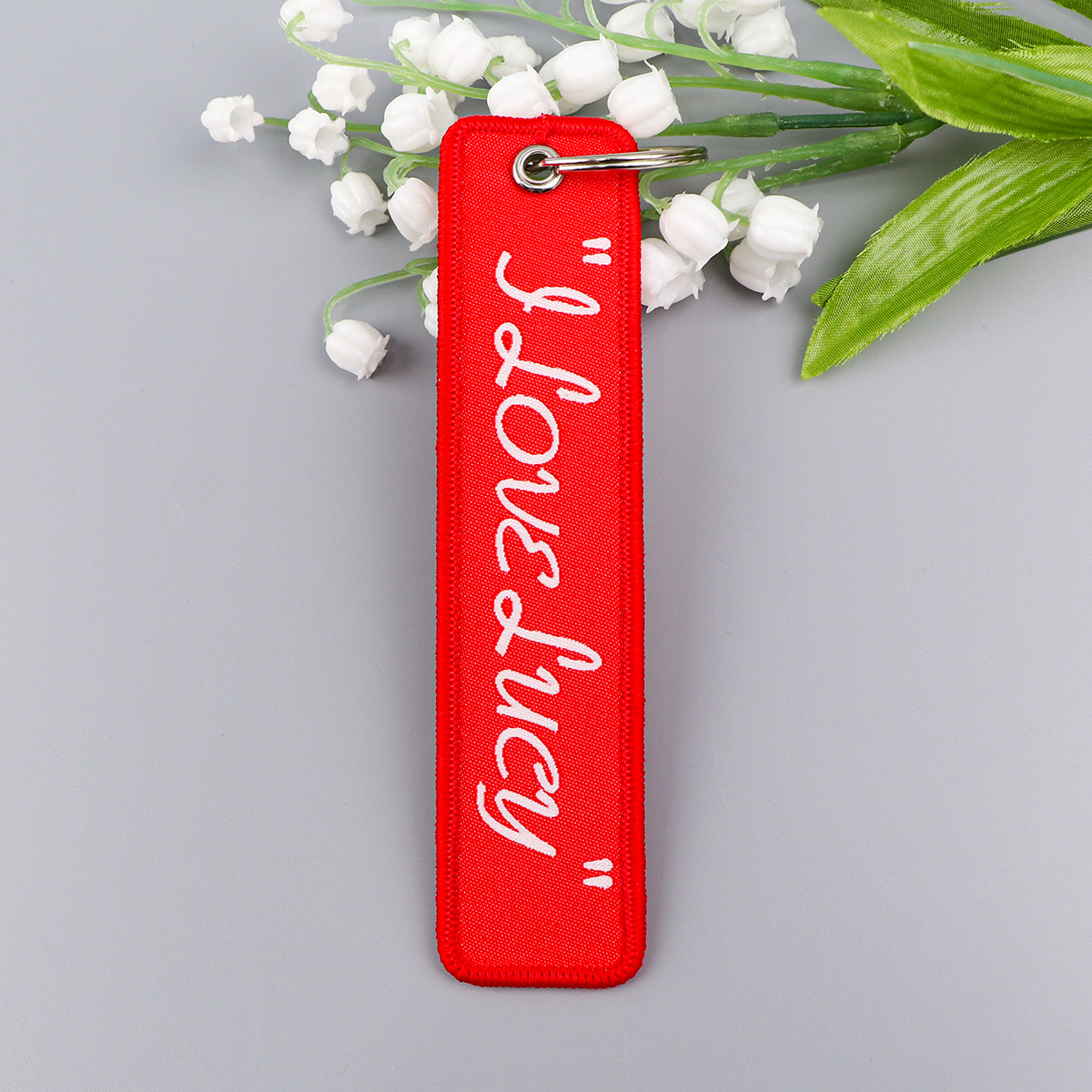 1PCS I Love Lucy Quotation Emb - Car Accessories Quotation avis et prix