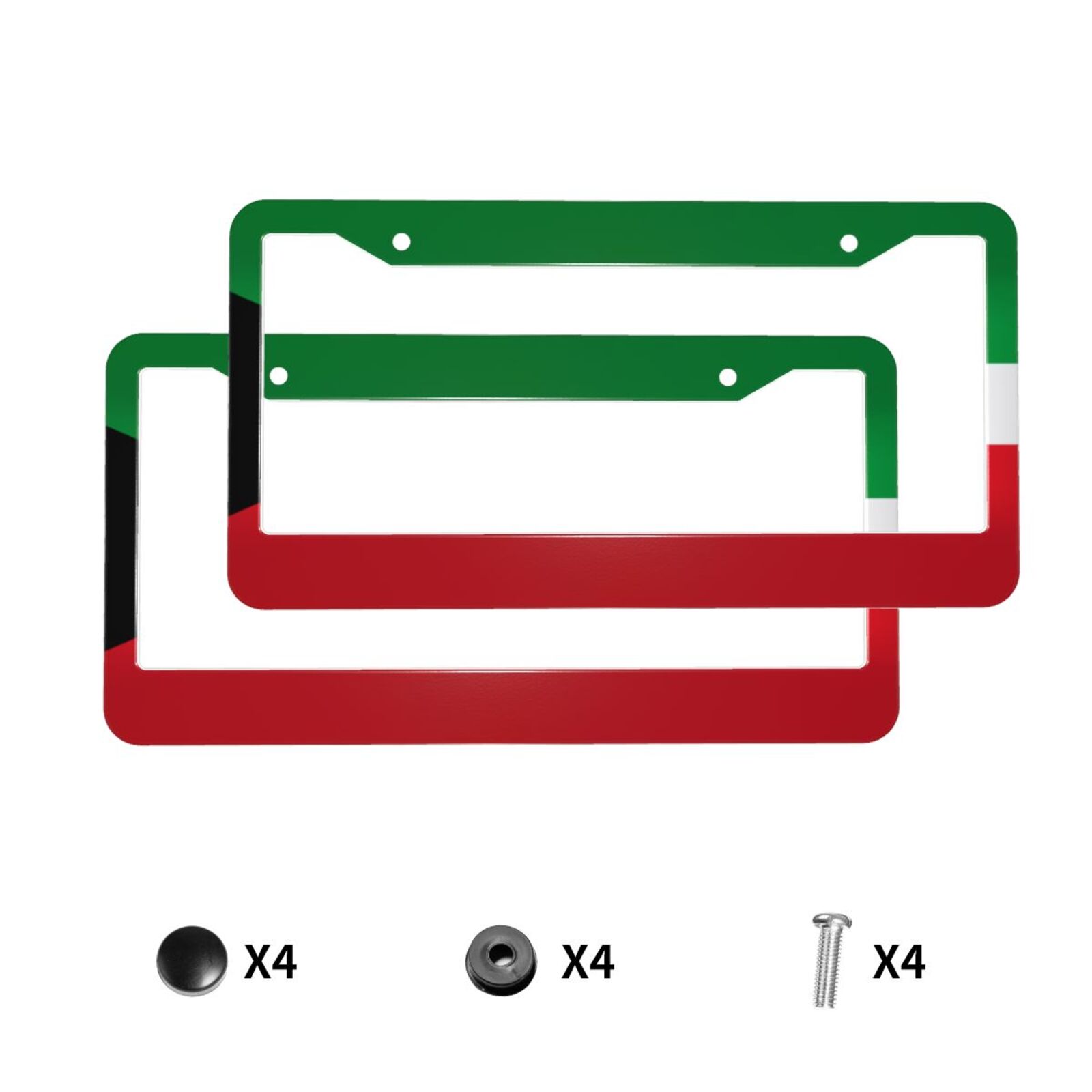 Kuwait Flag Pattern Universal  - Car Accessories Kuwait avis et prix