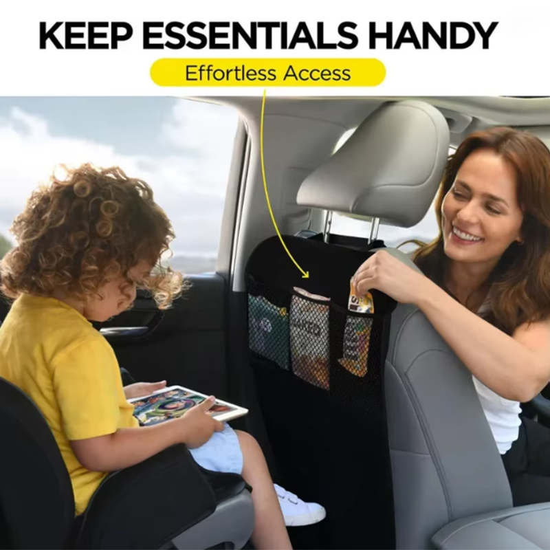 Black Seat Cover for Kids with - Car Accessories For Boys avis et prix
