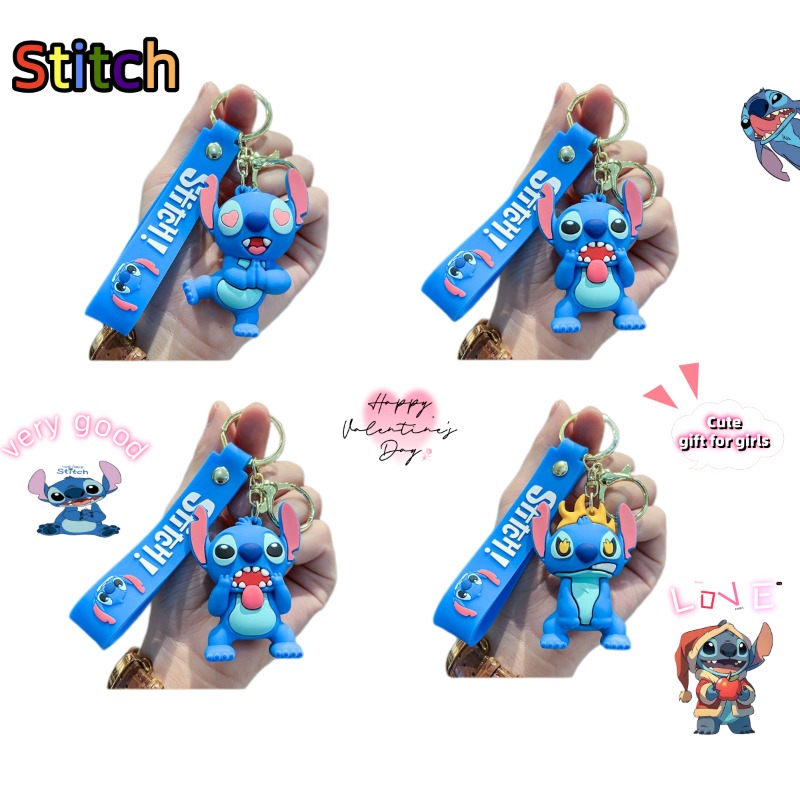 Disney Stitch 3D Doll Car Key  - Car Accessories You Need avis et prix