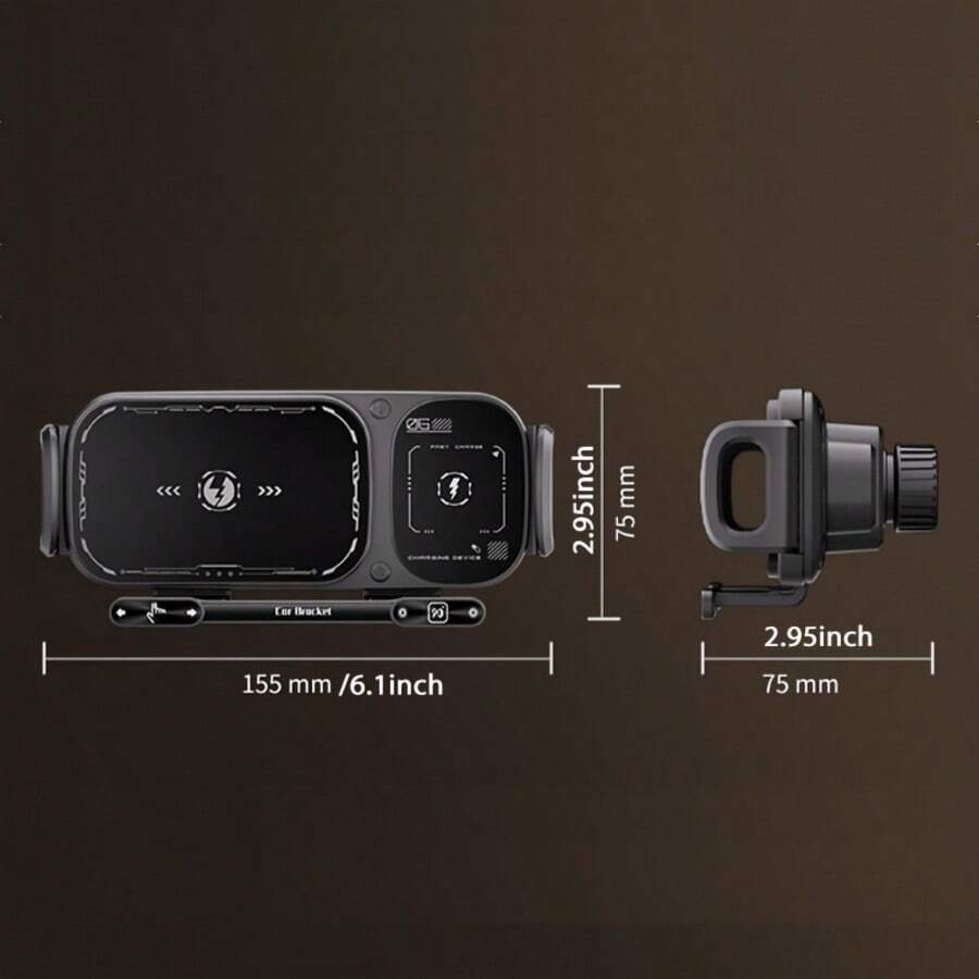 15W Dual-Coil Wireless Car Cha - Wireless Car Charger avis et prix