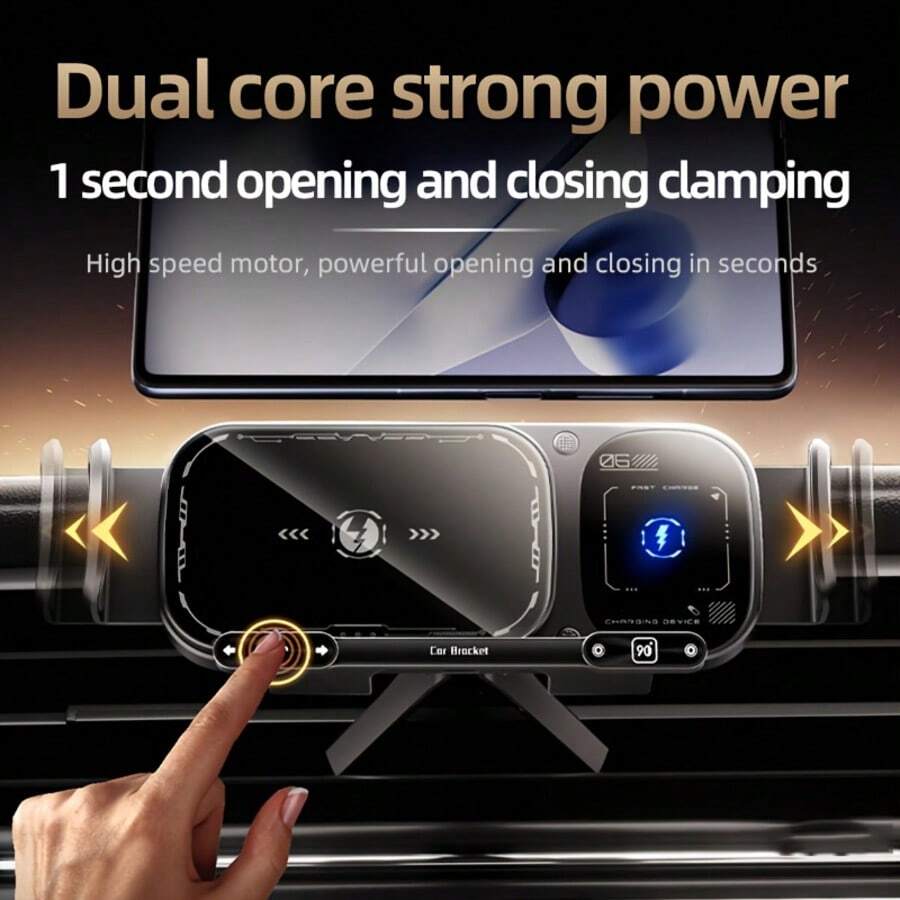 15W Dual-Coil Wireless Car Cha - Wireless Car Charger avis et prix