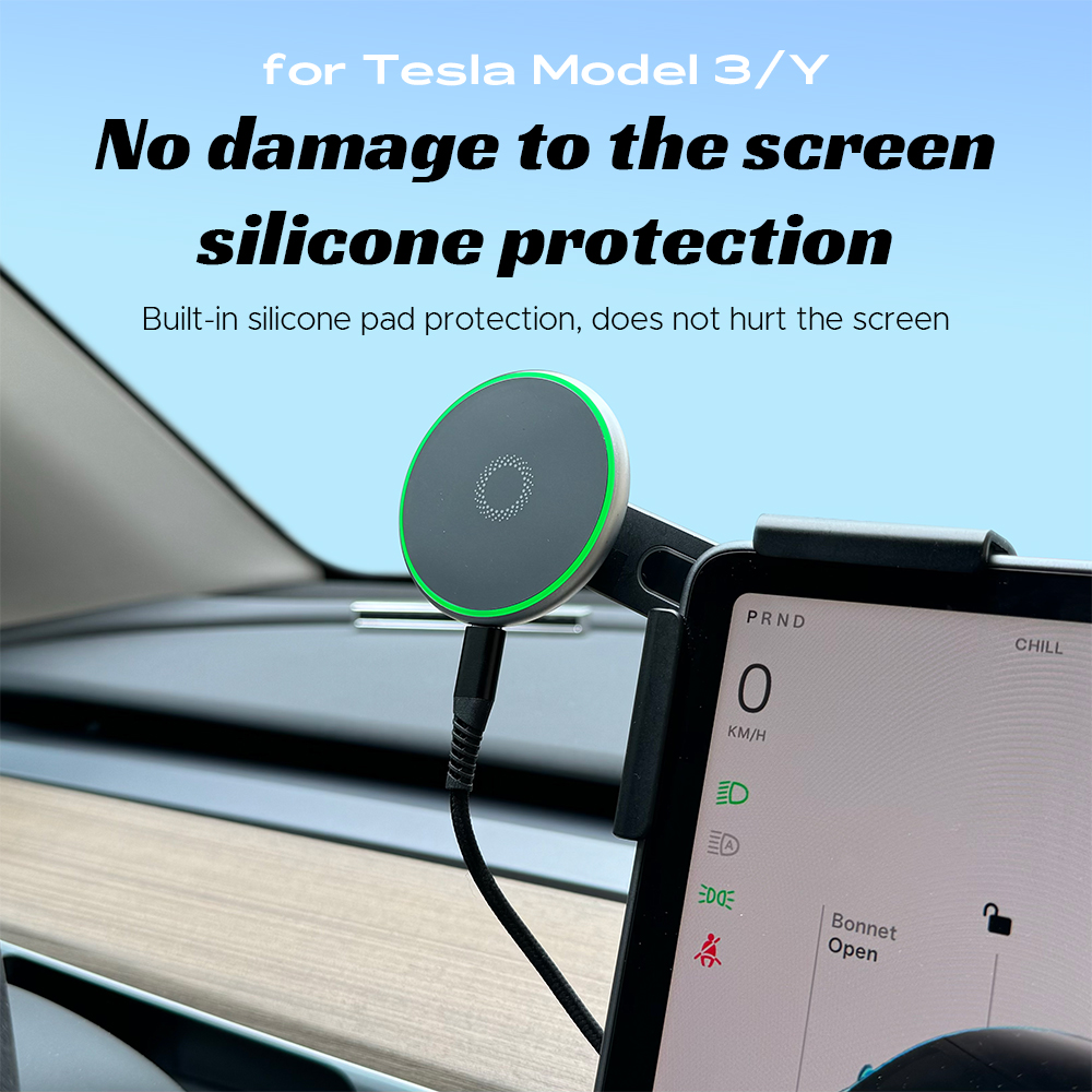 Car Phone Mount Holder 15W Mag - Wireless Car Charger avis et prix