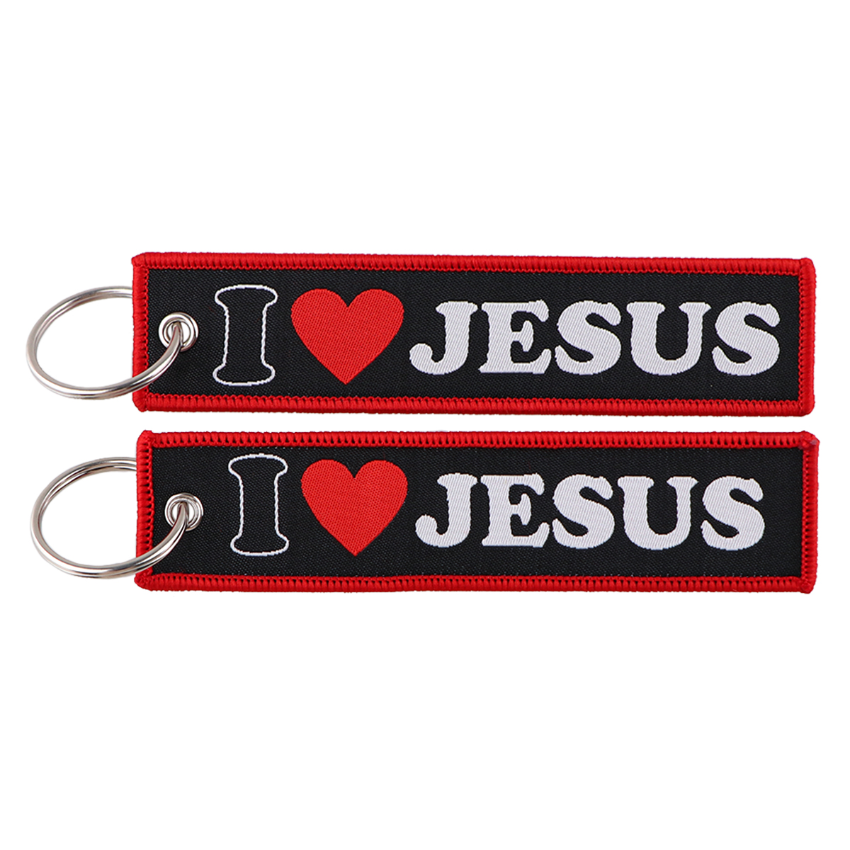 I Love Jesus Quotation Embroid - Car Accessories Quotation avis et prix