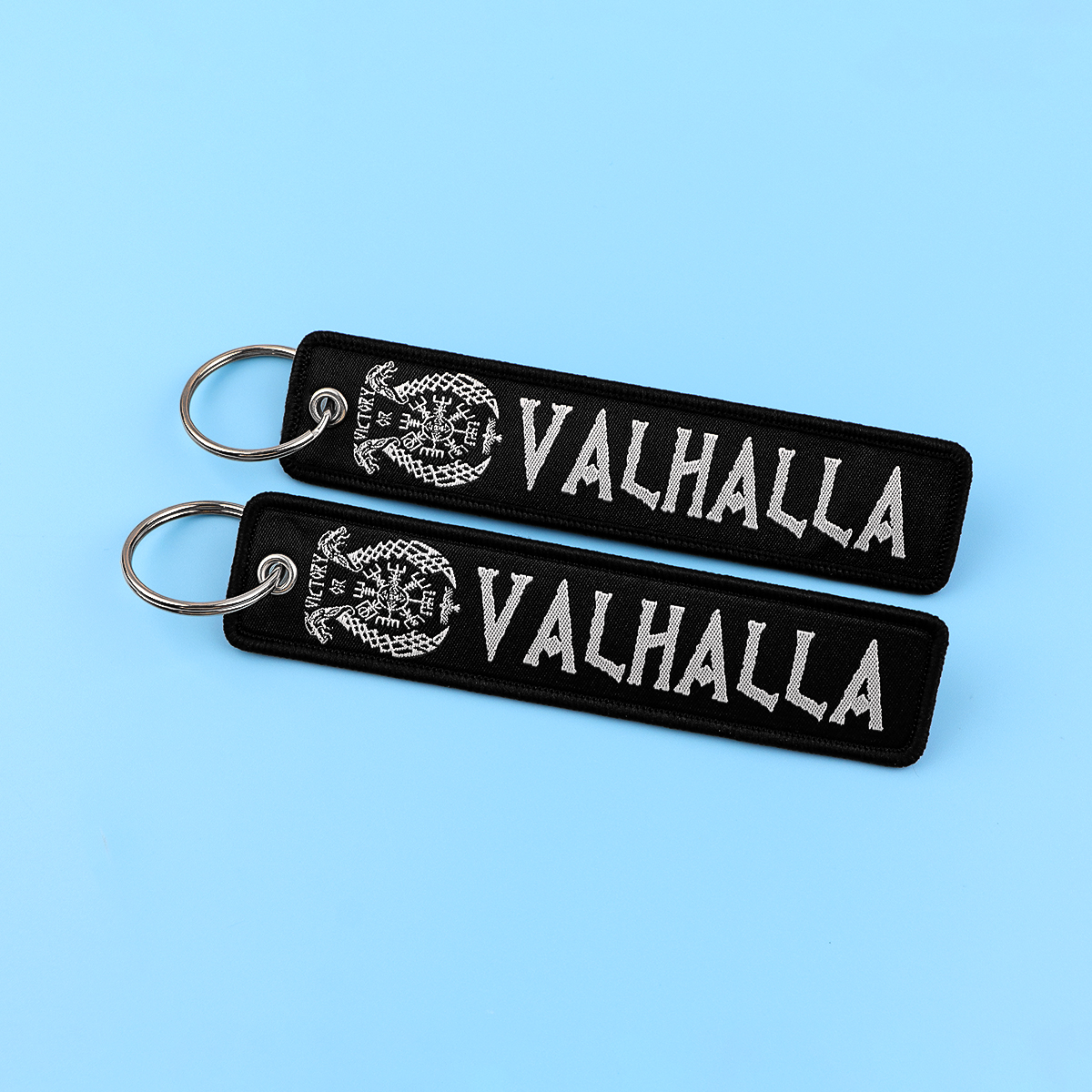 Black Embroidery Key Fob Rock  - Car Accessories Quotation avis et prix