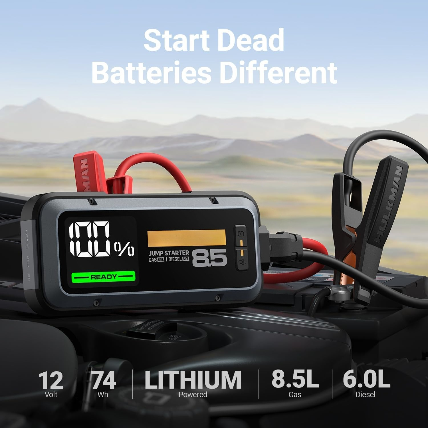 Alpha85,Space Gray,2000A 74Wh  - Portable Jump Starter avis et prix