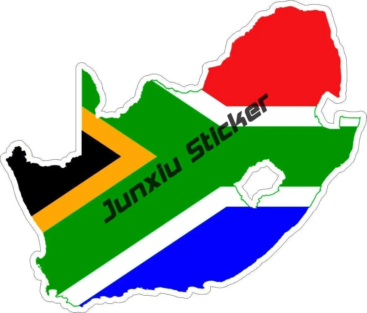 South Africa Map with Flag Vin - Car Accessories Cape Town avis et prix