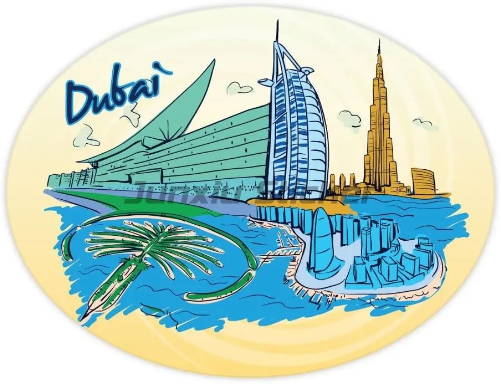 Dubai Country Flag Vinyl Motor - Car Accessories Dubai avis et prix