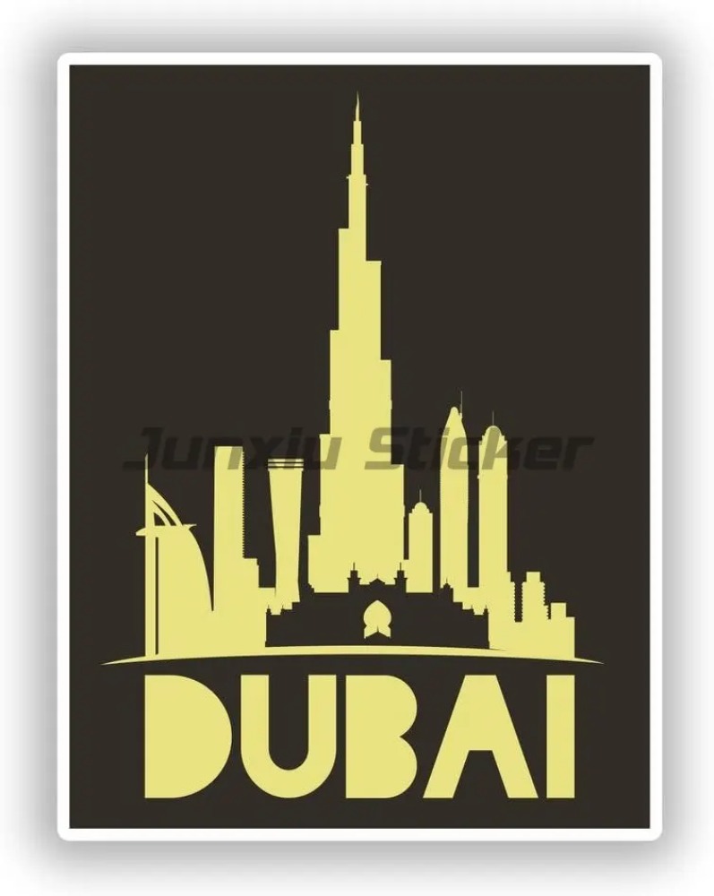 Dubai Country Flag Vinyl Motor - Car Accessories Dubai avis et prix