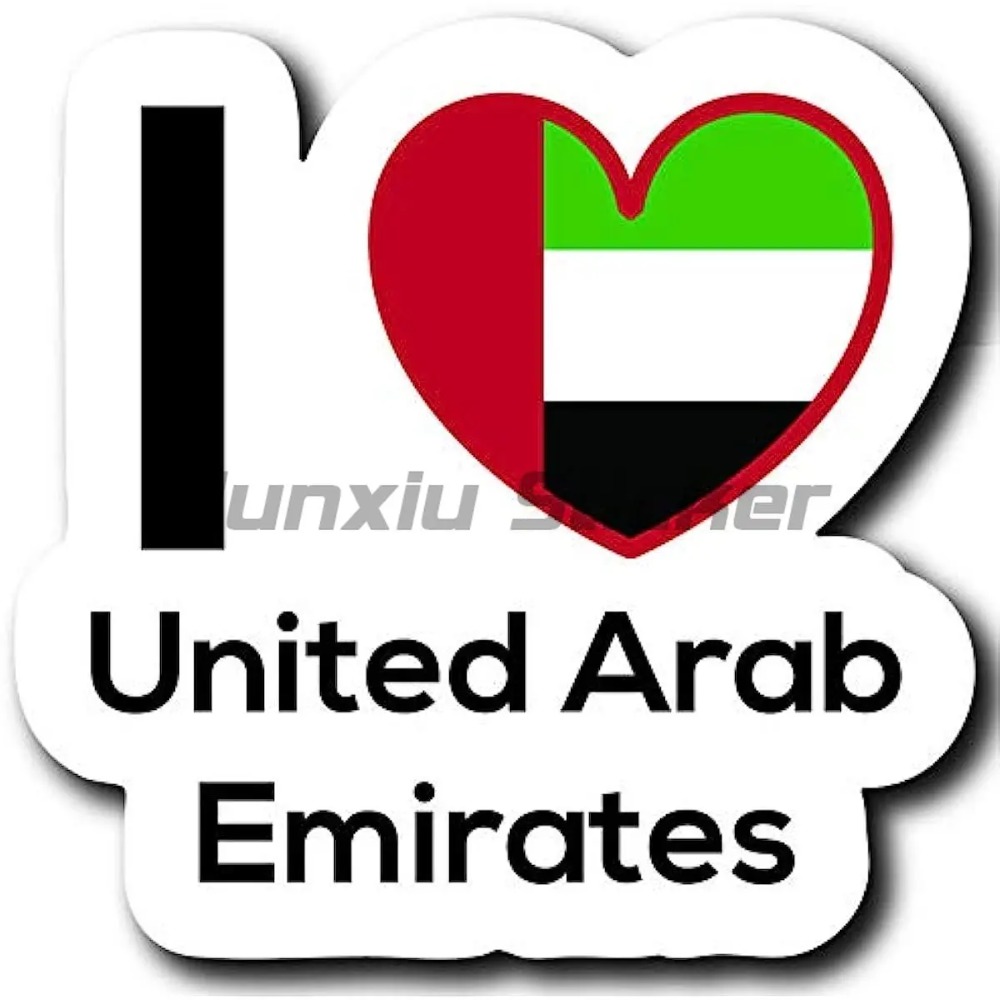 Dubai Country Flag Vinyl Motor - Car Accessories Dubai avis et prix
