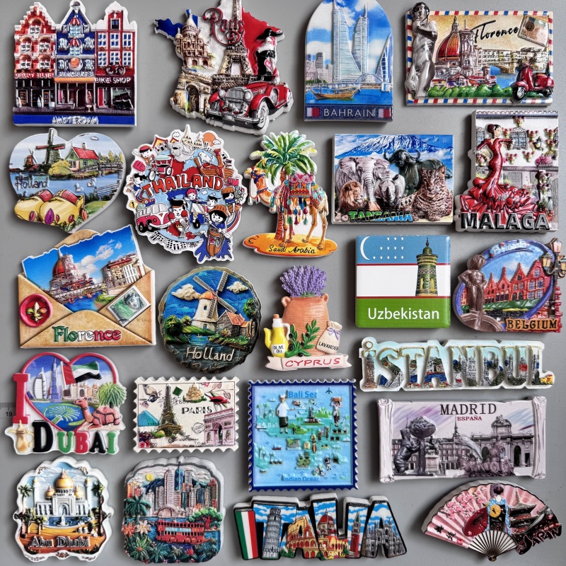 Fridge Magnets Italy Paris Hol - Car Accessories Dubai avis et prix