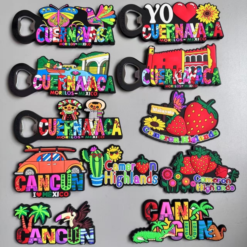 PVC Fridge Magnets Cancun Cuer - Car Accessories Dubai avis et prix